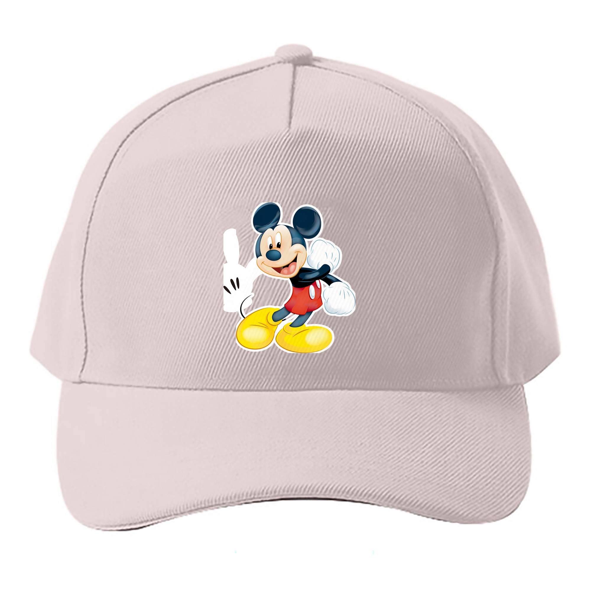 （画像用） ミッキーマウス Mickey Mouse ベースボールキャップ 綿100％ 男女兼用 帽子 スポーツ